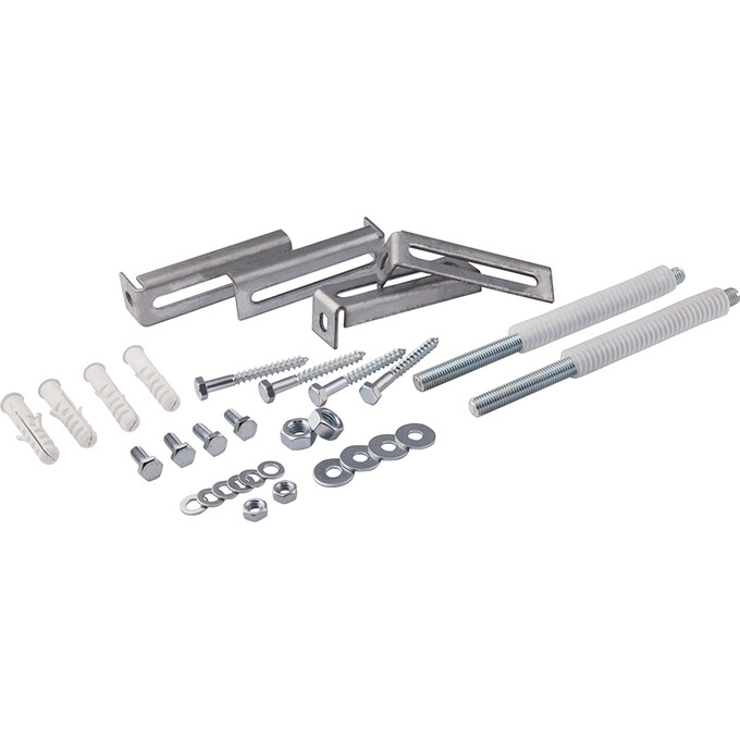 Комплект унитаз с инсталляцией 4 в 1 Qtap QT16335179W45154: подвесной унитаз с сиденьем Swan QT16335179W + инсталляция Nest ST QT0133M425 + клавиша смыва Nest QT0111M08381CRM + звукоизоляционная прокладка, фото 15