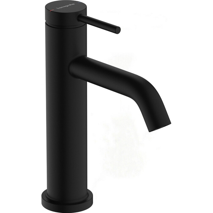 Смеситель для умывальника Hansgrohe Tecturis S Black Matt 73310670 (черный матовый, с донным клапаном), Цвет производителя: черный матовый, фото 