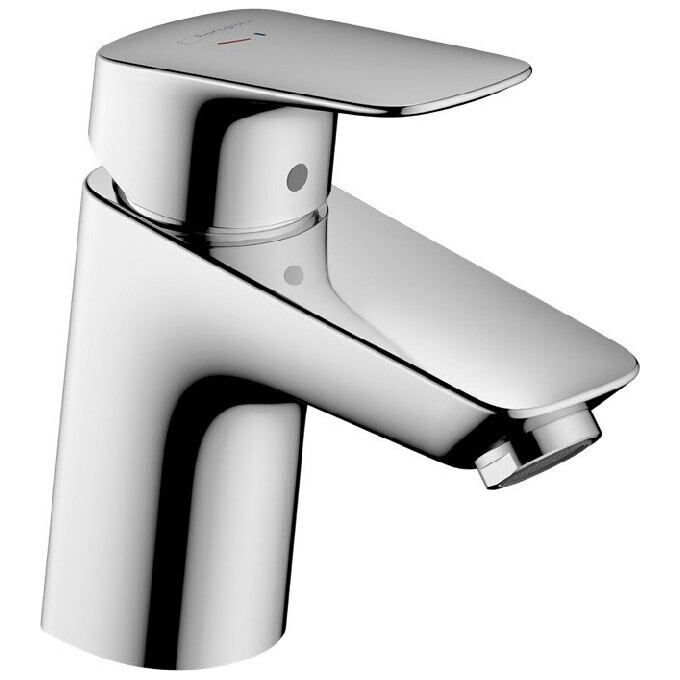 Смеситель для умывальника Hansgrohe Logis 70 Chrome 71075000 (с донным клапаном), фото 