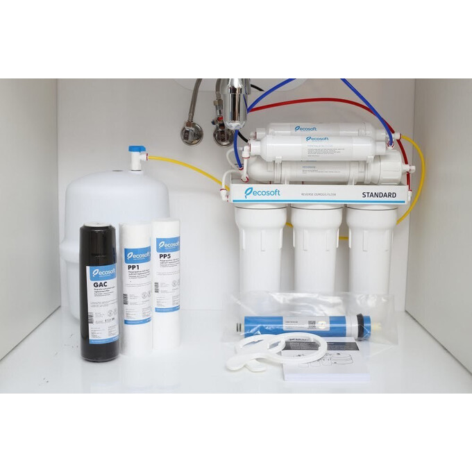 Фильтр обратного осмоса Ecosoft Standard MO650MECOSTD (с минерализатором), фото 4
