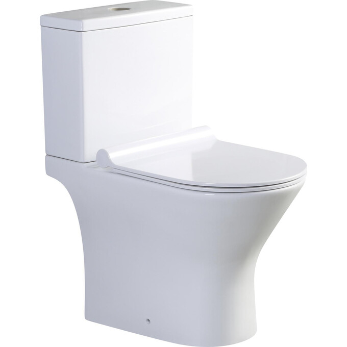 Безободковый унитаз-компакт Koller Pool Edge New 1856550199 (EDPR-0615-RW, с сиденьем), фото 6