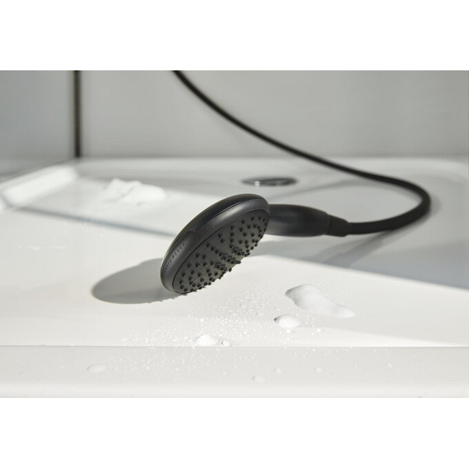 Лейка для душа Grohe QuickFix Vitalio Start 110 279462431 (черная матовая, двухрежимная), Цвет производителя: черный матовый, фото 10