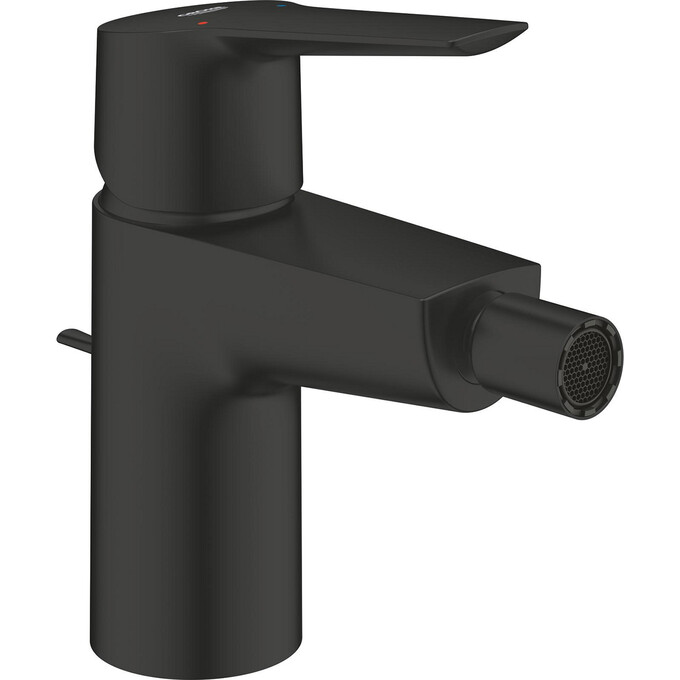 Смеситель для биде Grohe QuickFix Start Black 325602432 (черный матовый, с донным клапаном), Цвет производителя: черный матовый, фото 
