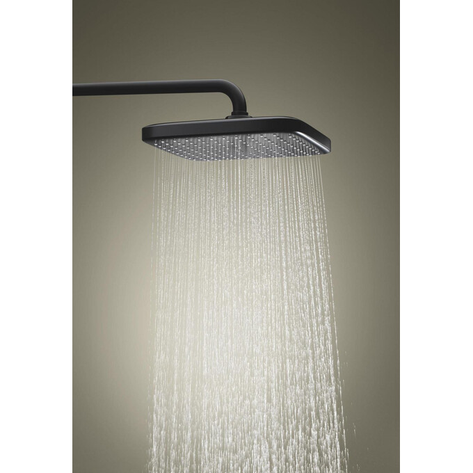 Душевая система с термостатом Grohe QuickFix Precision Vitalio Comfort 250 348822430 (черная матовая, скрытого монтажа), Цвет производителя: черный матовый, фото 6