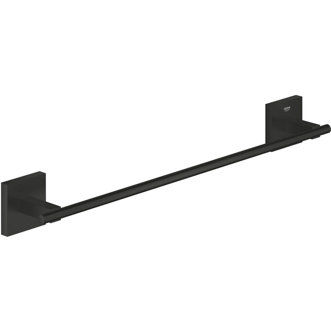 Рушникотримач Grohe QuickFix Start Cube Black 409872430 (чорний матовий), Колір виробника: чорний матовий, фото 