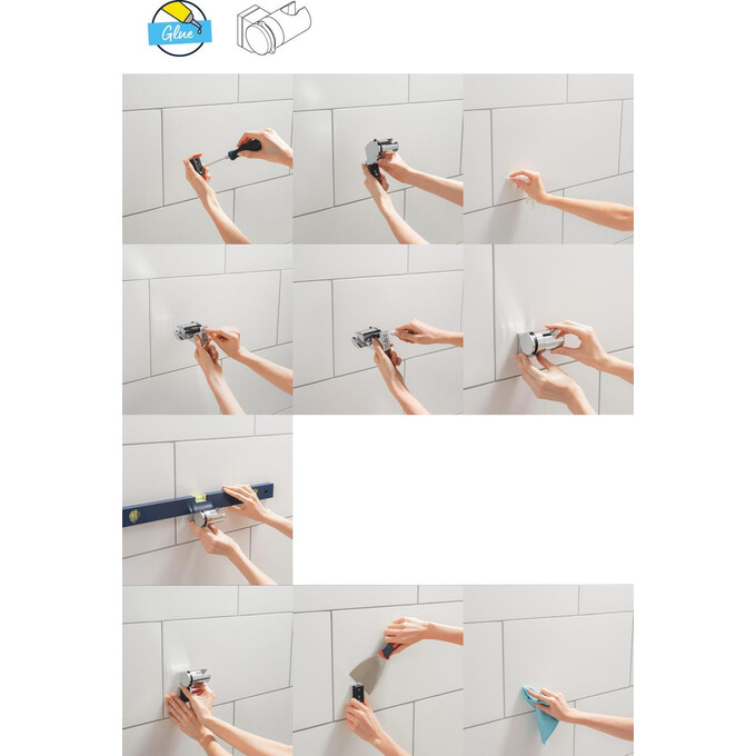 Клей для душевых элементов Grohe QuickFix QuickGlue S 41247000 (1 шт), фото 7