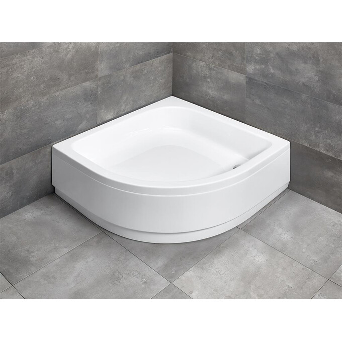 Душовий піддон Radaway Samos A 4S88300-03 (80x80 см, з ніжками та панеллю), Доступні розміри: 80 x 80, фото 
