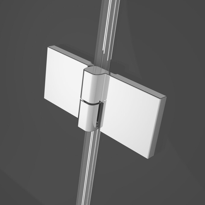 Ширма для ванни Radaway Essenza PND 100 207210-01L (100x150 см, прозоре скло, профіль хром), фото , изображение 5