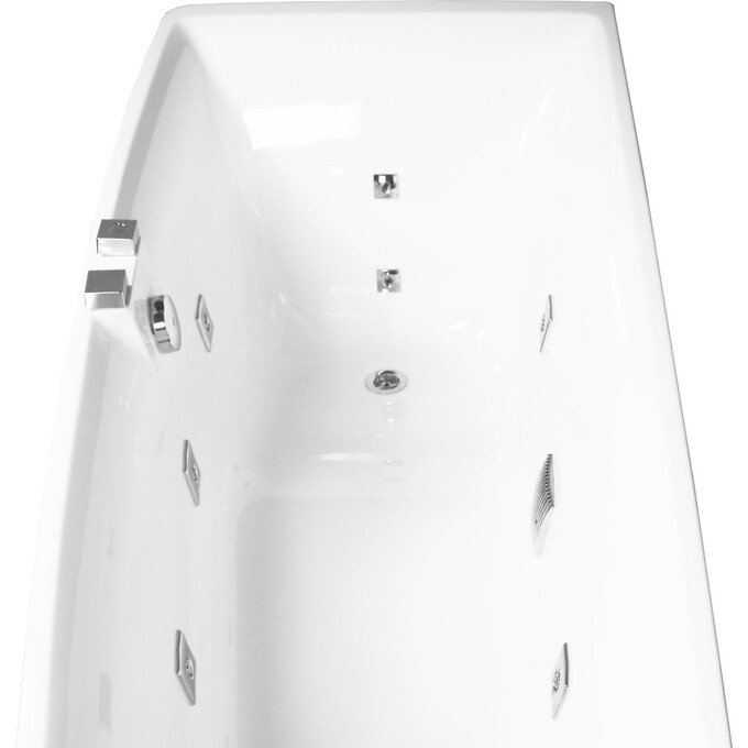 Ассиметричная гидромассажная ванна Volle 12-88-102/L, фото 3