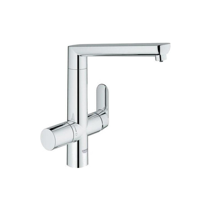 Змішувач для кухні Grohe K7 Chrome 31354001 (з підключенням питної води та додатковою лійкою), фото , изображение 3