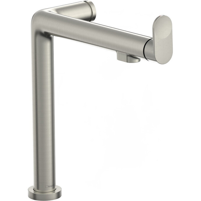 Змішувач для кухні Hansgrohe Aqittura M91 Steel 76804800 (сталь, із підключенням питної води), Колір виробника: сталь, фото 