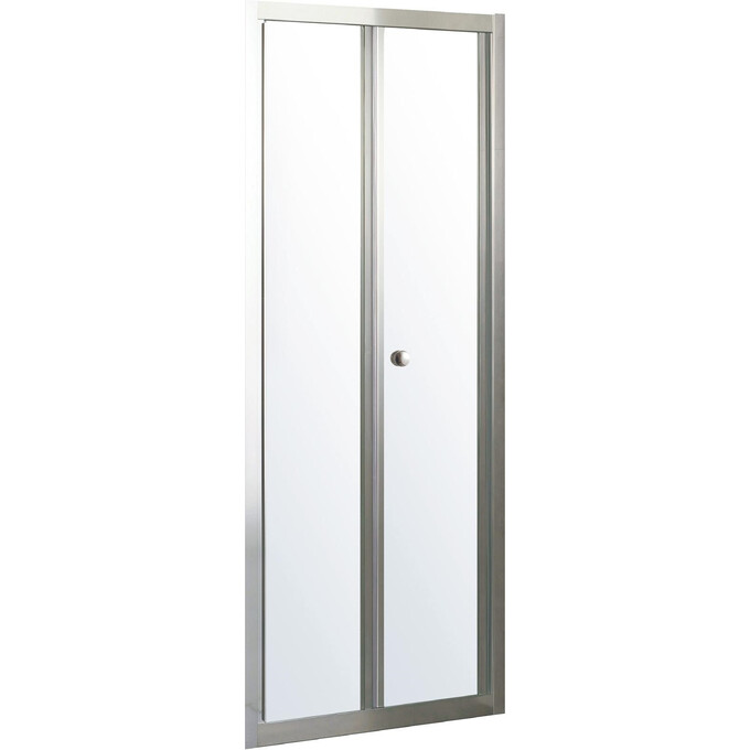 Душові двері Eger Bifold 599-163-90(h) (90 см, скло прозоре, профіль хром), фото 