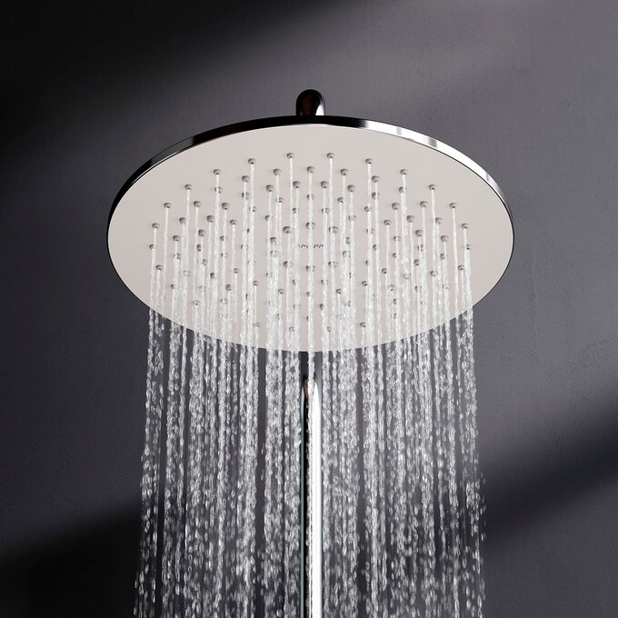 Душевая система Am.Pm Like F0780700 (с изливом и полочкой), Цвет производителя: хром, фото 6