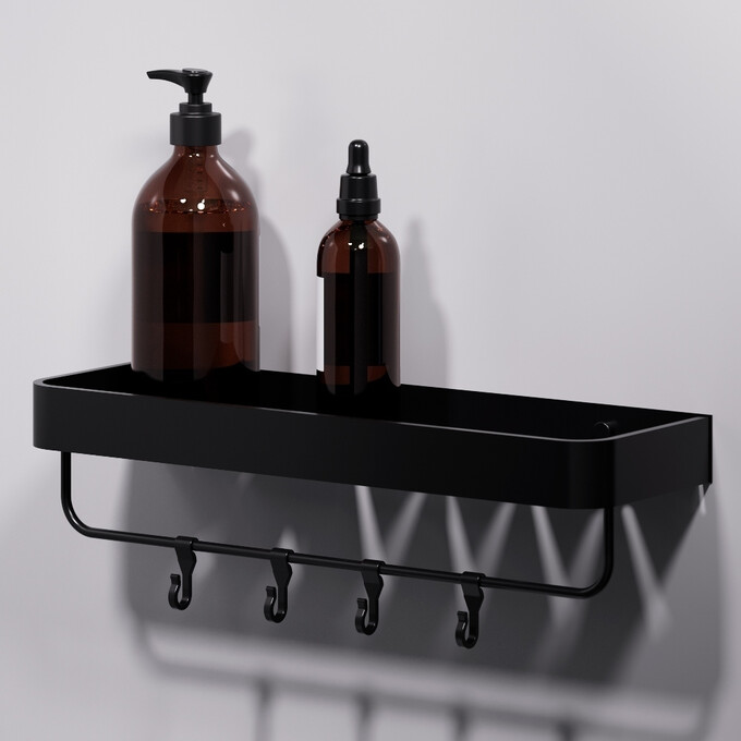 Душовий бокс Am.Pm X-Joy Square W94C-403-090BT (90x90 см, прозоре скло, профіль чорний матовий, з піддоном), Колір виробника: чорний матовий, фото , изображение 7