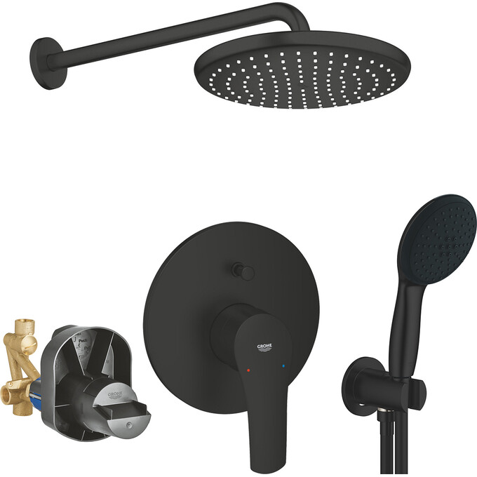 Душевая система Grohe Eurosmart  Tempesta 250 UA26415SC8 (194502433+33963000+264062433+266682430, скрытого монтажа), фото 