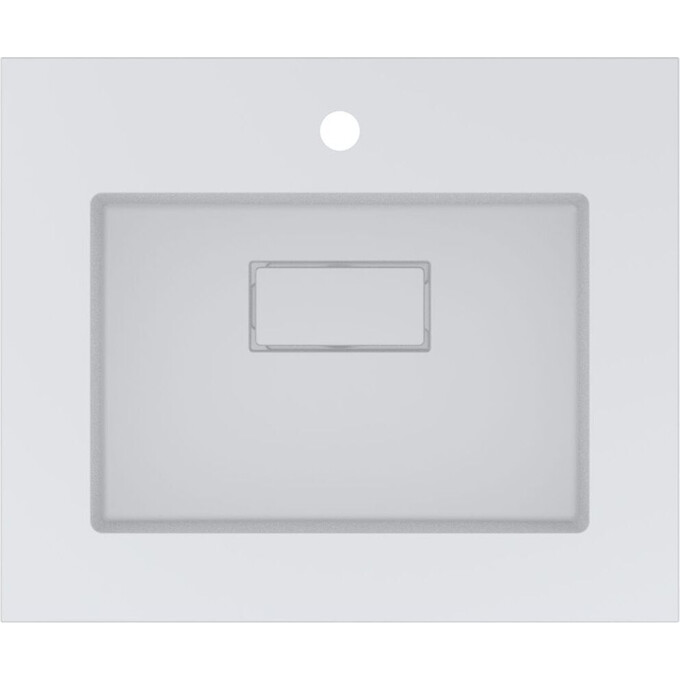 Умивальник Miraggio Erica 600 Miramarble Matt 8813411 (60x50 см, білий матовий), Доступні розміри: 60 x 50, Технологія виробництва: Miramarble Matt, Колір виробника: білий матовий, фото , изображение 3