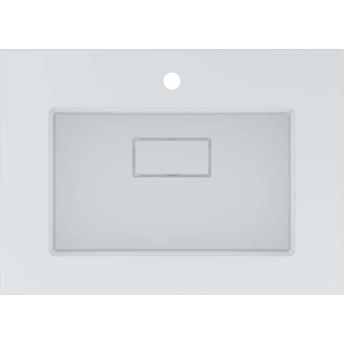 Умывальник Miraggio Erica 700 Miramarble 8813351 (70x50 см), Доступные размеры: 70 x 50, Технология производства: Miramarble, Цвет производителя: белый глянец, фото 7