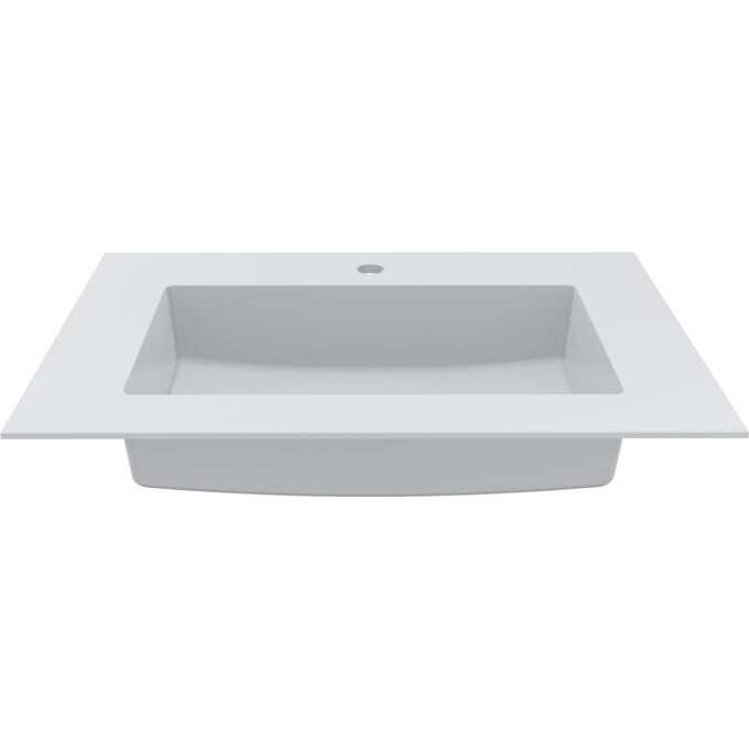 Умывальник Miraggio Erica 700 Miramarble 8813351 (70x50 см), Доступные размеры: 70 x 50, Технология производства: Miramarble, Цвет производителя: белый глянец, фото 6