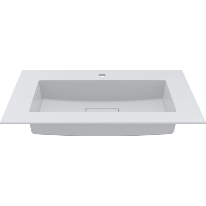 Умывальник Miraggio Erica 800 Miramarble 8813354 (80x50 см), Доступные размеры: 80 x 50, Технология производства: Miramarble, Цвет производителя: белый глянец, фото 6