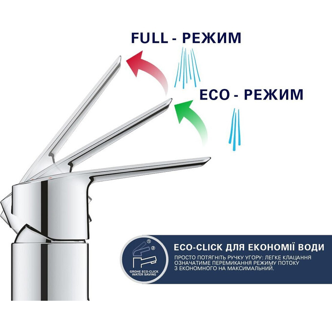 Комплект смесителей для ванной комнаты и кухни Grohe QuickFix Start ColdStart M-Size UA202301KE (23746002+24206002+26398001+31138002), фото 16