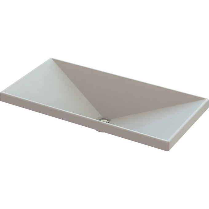 Умивальник Snail Вега 115A100 (80x40 см), Колір виробника: білий глянець, фото 