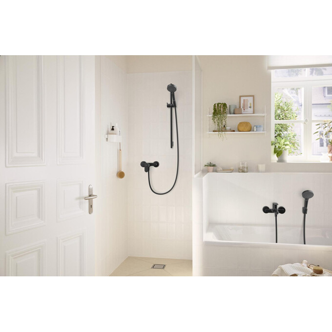 Смеситель для ванны Hansgrohe Rebris S Black Matt 72440670 (черный матовый), Цвет производителя: черный матовый, фото 10