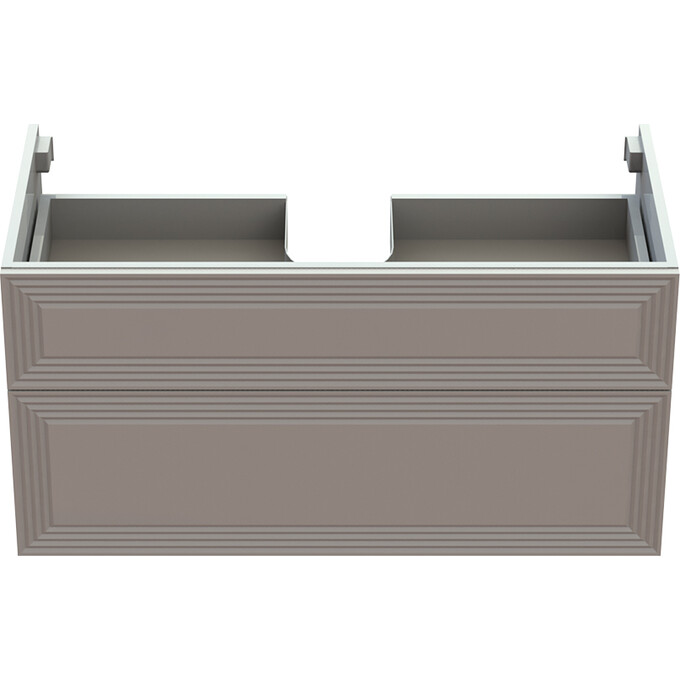 Тумба Snail Азалія з умивальником Snail Орфей 990КМ2165A100 (99 см, біла глянсова, підвісна), фото , изображение 5