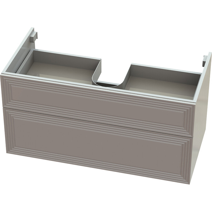 Тумба Snail Азалія з умивальником Snail Орфей 990КМ2165A100 (99 см, біла глянсова, підвісна), фото , изображение 6