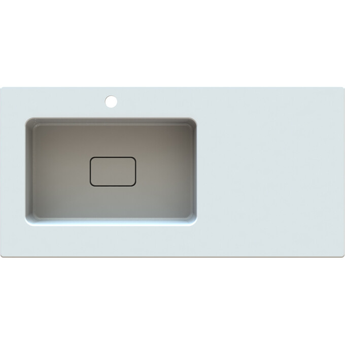 Умывальник Snail Ария L 166LA100 (100x50 см, с крылом), Доступные размеры: 100 x 50 L, Цвет производителя: белый глянец, фото 17