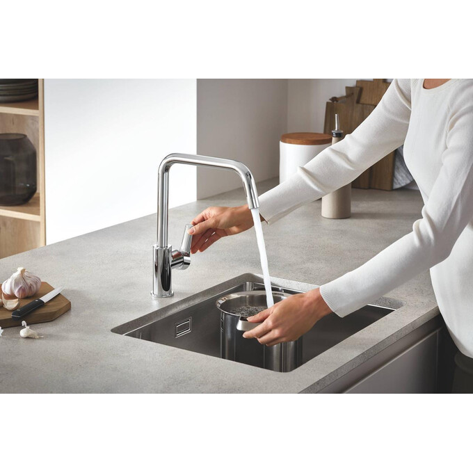 Смеситель для кухни Grohe EuroSmart Chrome 30567000, фото 3