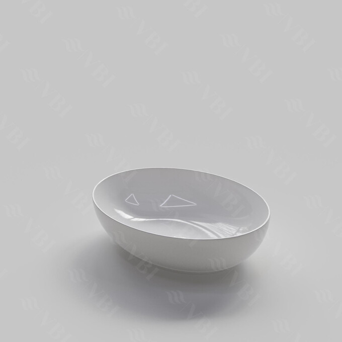 Умывальник VBI Livorno White VBI-012600 (51x40 см, чаша), фото 5