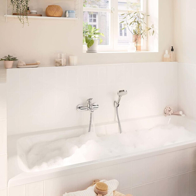 Змішувач для ванни Hansgrohe Rebris S Chrome 72440000, Колір виробника: хром, фото , изображение 7