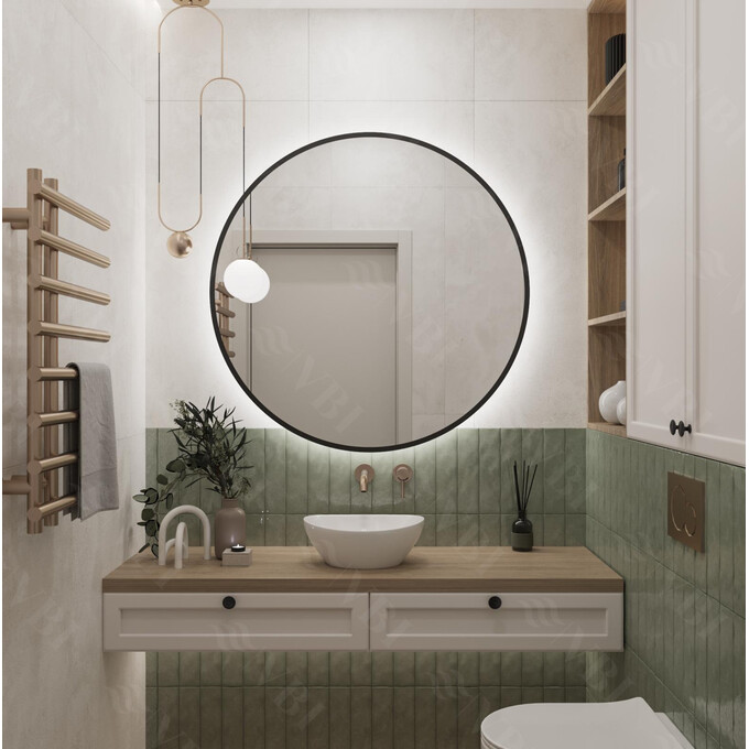 Раковина VBI Parma White VBI-011000 (40x33 см, чаша), Доступні розміри: 40 x 33, Колір виробника: білий глянець, фото , изображение 3