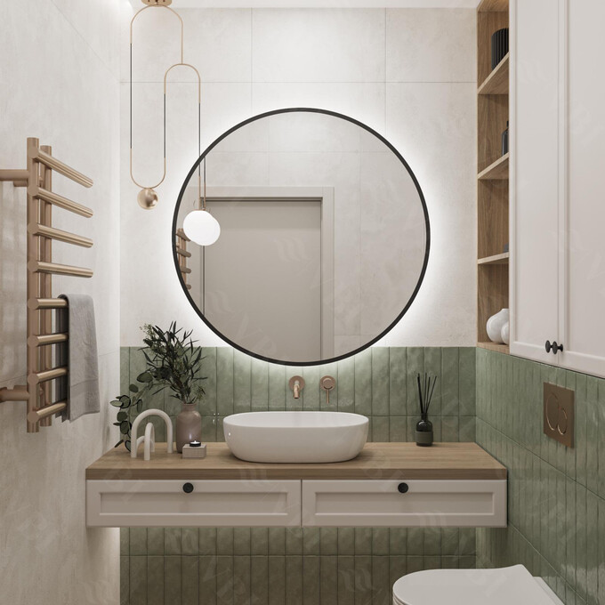 Раковина VBI Modena White VBI-012000 (60x40 см, чаша), Доступні розміри: 60 x 40, Колір виробника: білий глянець, фото , изображение 3