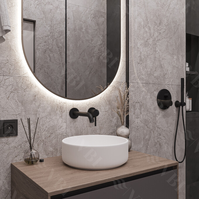 Раковина VBI Prato White VBI-011400 (36 см, чаша), Доступные размеры: 36 x 36, Цвет производителя: белый глянец, фото 2