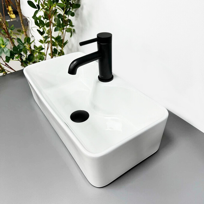 Раковина VBI Forli M White VBI-011102 (51x25 см), Доступні розміри: 51 x 25, фото , изображение 3