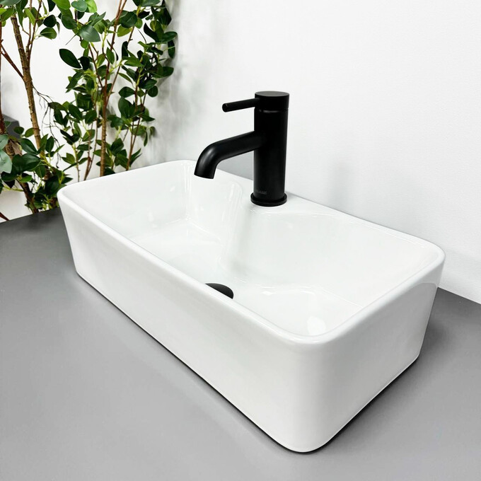 Раковина VBI Forli M White VBI-011102 (51x25 см), Доступні розміри: 51 x 25, фото , изображение 2