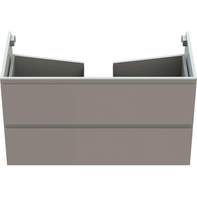 Тумба Snail Невада с умывальником Snail Орфей 990KM165NA100 (99 см, белая глянцевая, подвесная), фото 5