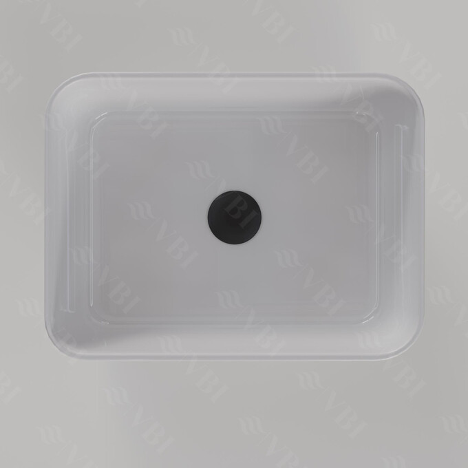 Раковина VBI Palermo S White VBI-012301 (40x30 см, чаша), Доступні розміри: 40 x 30, Колір виробника: білий глянець, фото , изображение 6