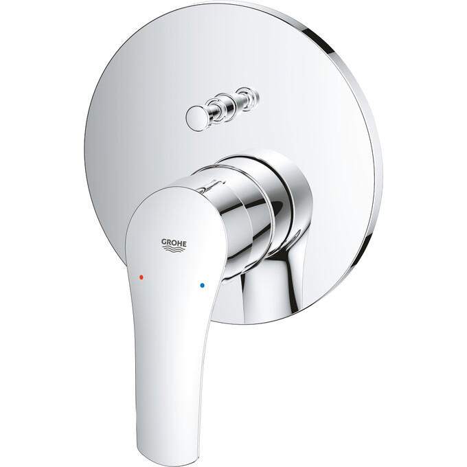 Зовнішня частина змішувача прихованого монтажу для ванни Grohe Eurosmart Chrome 24043003, фото , изображение 4
