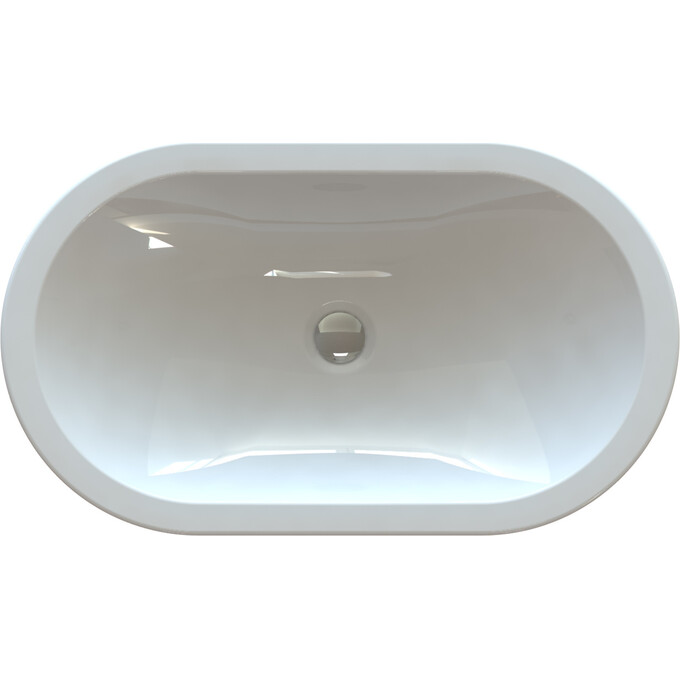 Умивальник Snail Гера 155A100 (60x35 см), Колір виробника: білий глянець, фото , изображение 7