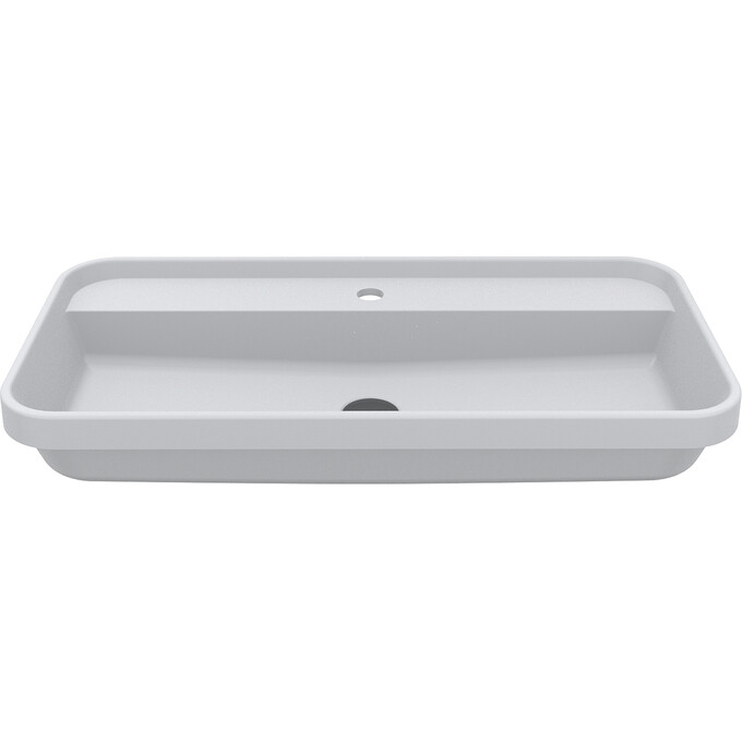 Умывальник Miraggio Ocean 800 Miramarble Matt 8813823 (80x40 см, белый матовый), Доступные размеры: 80 x 40, Технология производства: Miramarble Matt, Цвет производителя: белый матовый, фото 2