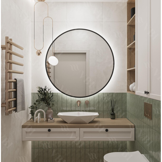 Раковина VBI Venezia White VBI-012400 (62x41 см, чаша), Доступные размеры: 62 x 41, Цвет производителя: белый глянец, фото 3