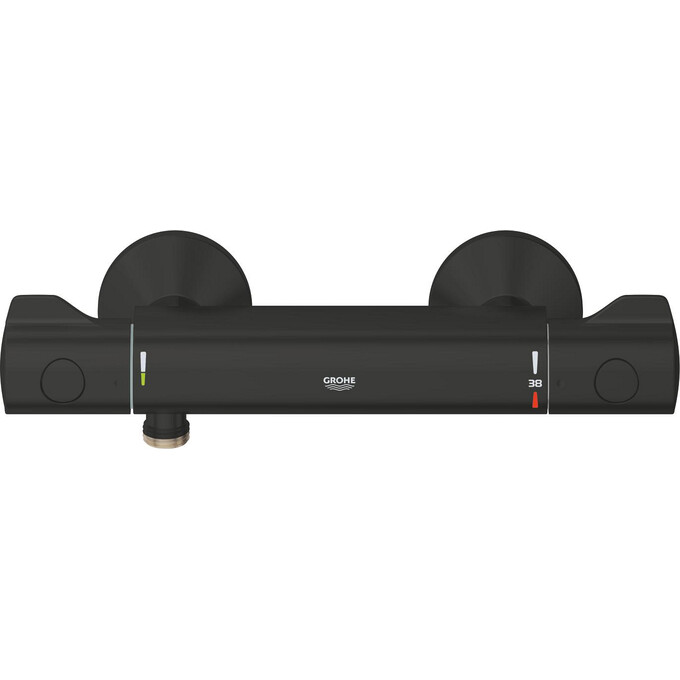 Смеситель для душа с термостатом Grohe Grohtherm 800 1022022430 (черный матовый), фото 9