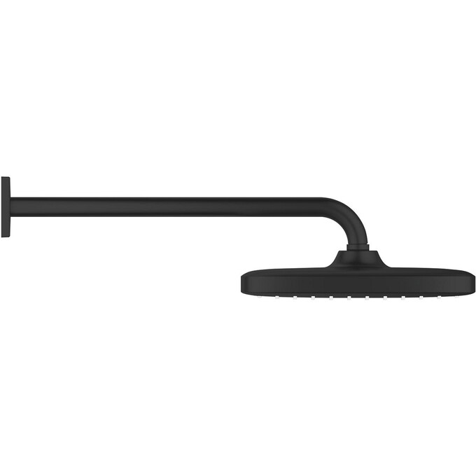 Верхний душ Grohe Tempesta 250 Cube 266872430 (черный матовый, 1 режим струи, с кронштейном), фото 3