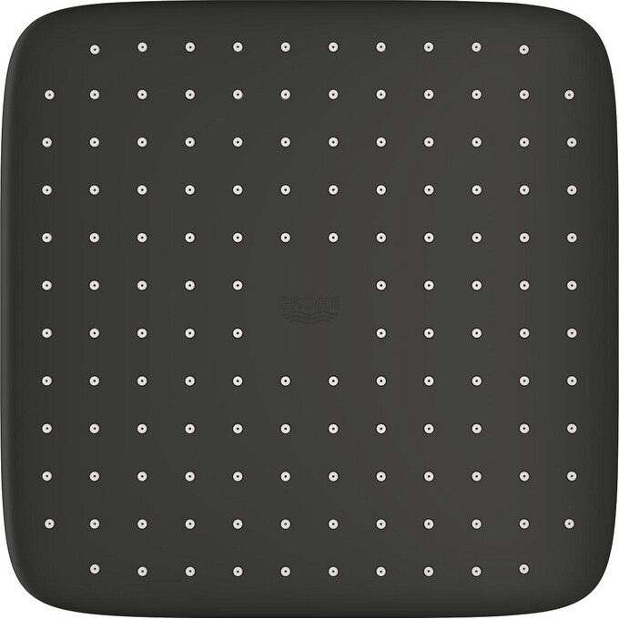 Верхний душ Grohe Tempesta 250 Cube 266872430 (черный матовый, 1 режим струи, с кронштейном), фото 5