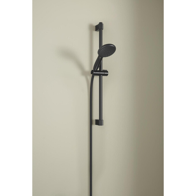 Лейка для душа Grohe Tempesta Cube 110 267462433 (черная матовая, двухрежимная), фото 6