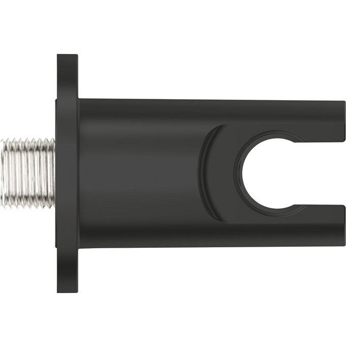 Подключение для душевого шланга Grohe Tempesta 286282431 (черное матовое, с держателем), фото 6
