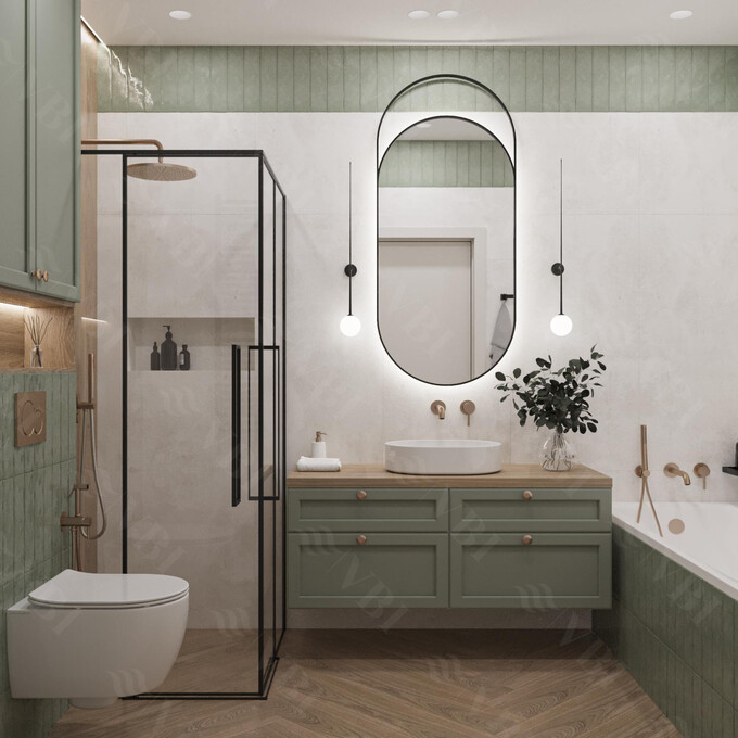 Раковина VBI Verona 50 White VBI-011300 (50x37 см, белая глянцевая), Доступные размеры: 50 x 37, Цвет производителя: белый глянец, фото 2