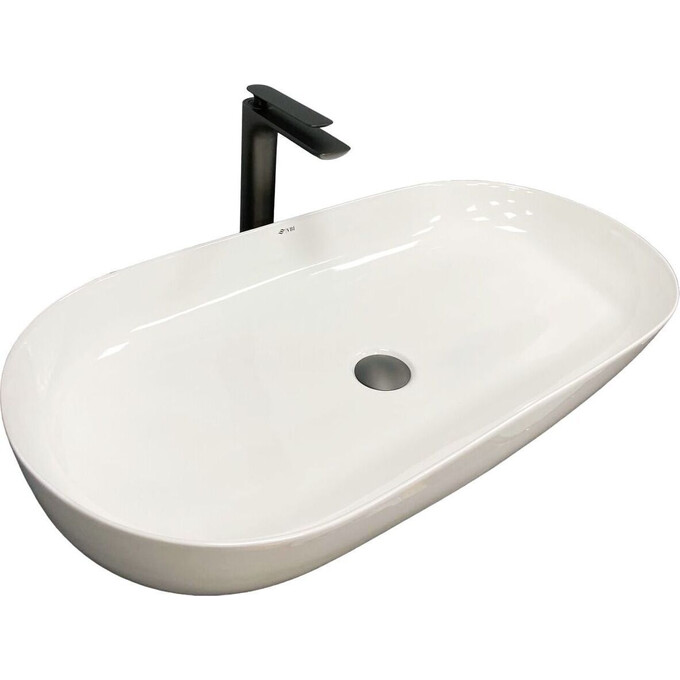 Раковина VBI Andria M White VBI-011701 (81x42 см, чаша), Доступні розміри: 81 x 42, Колір виробника: білий глянець, фото 